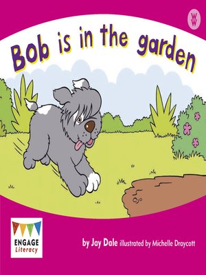 cover image of Bob is in the garden